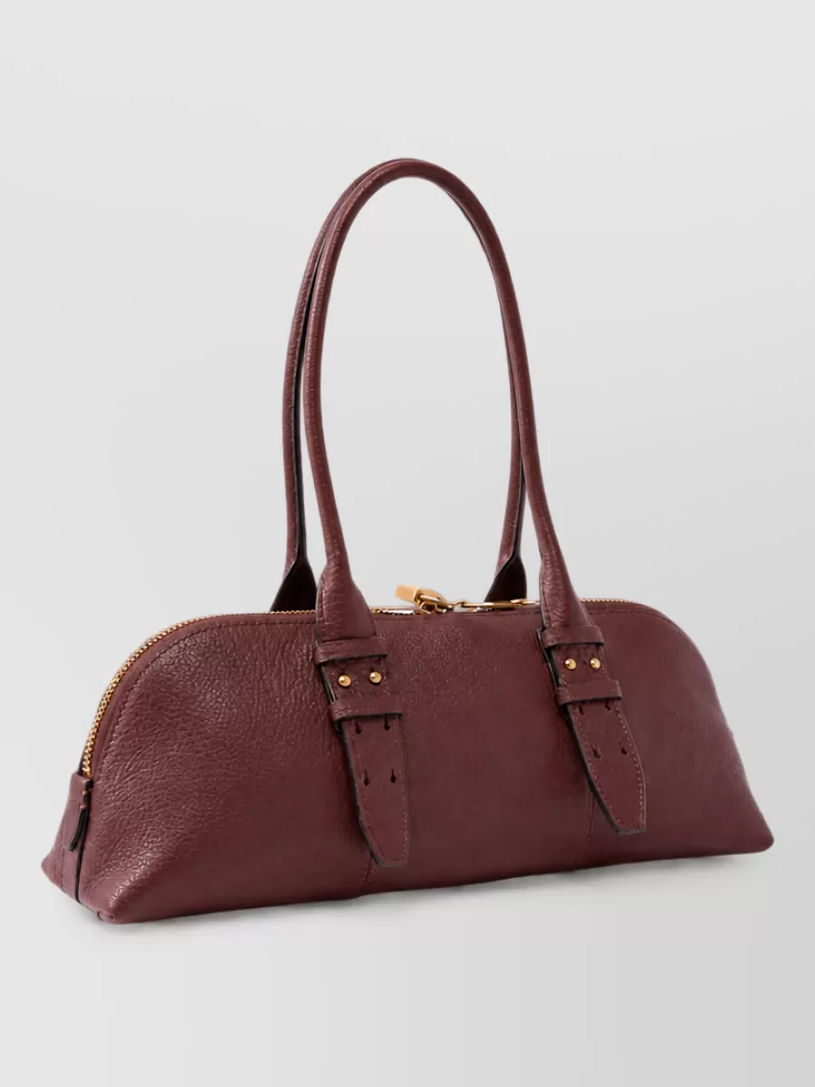 Pinko Leather Clutch Bag
