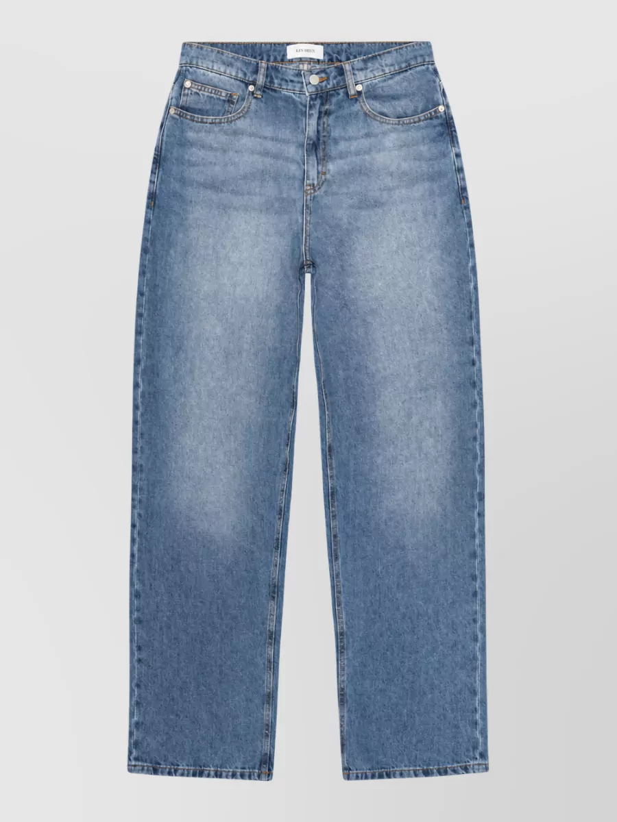 Les Deux organic cotton straight-leg jeans