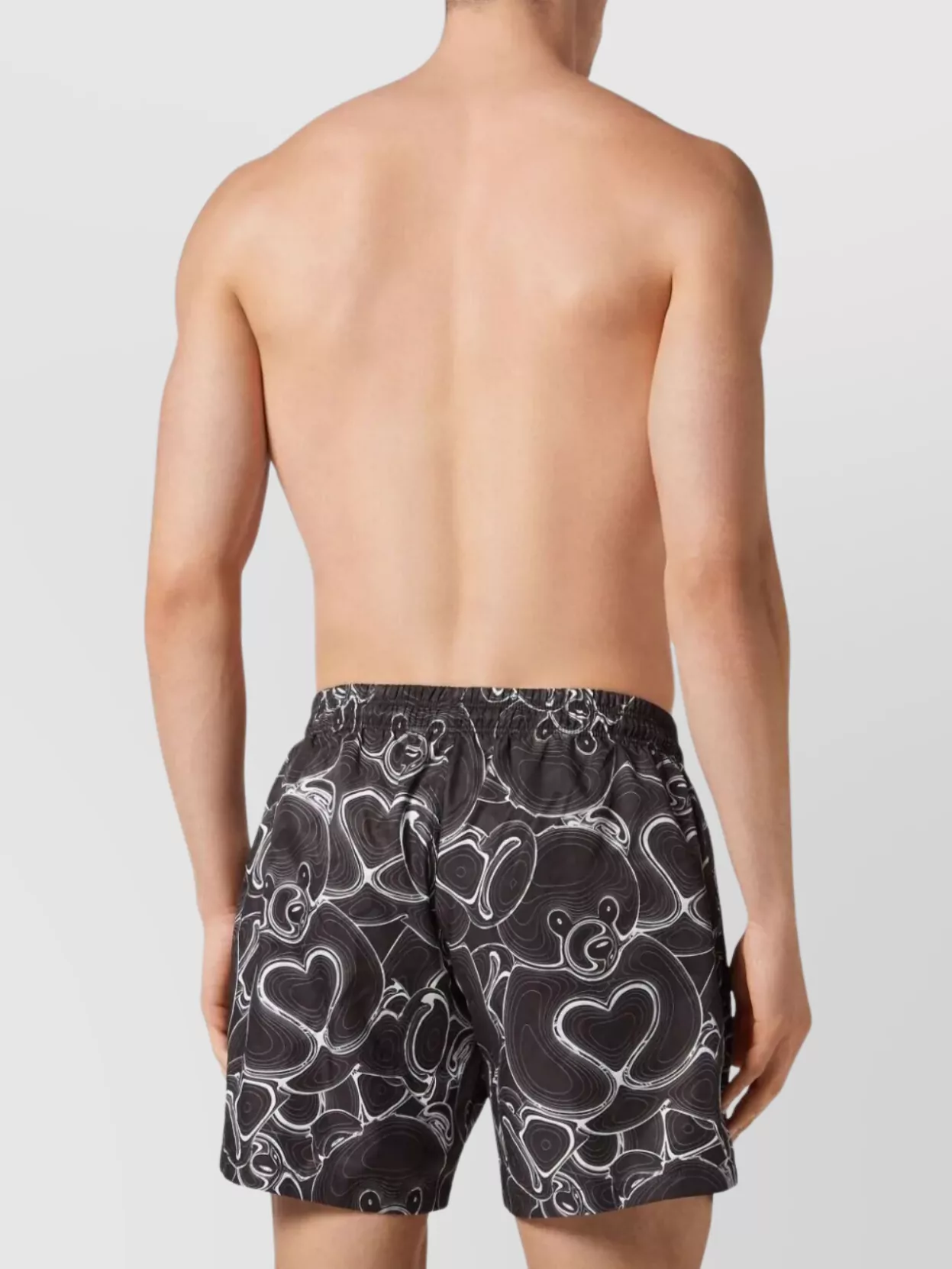 Philipp Plein Beach Shorts Featuring Side Pockets