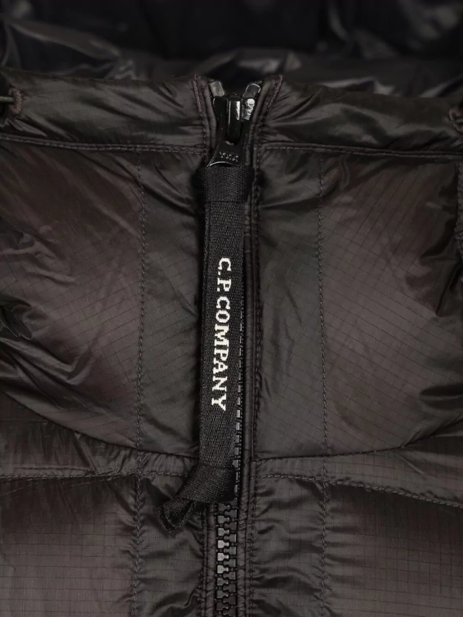 C.p. Company Down Hooded Quilted Puffer Jacket