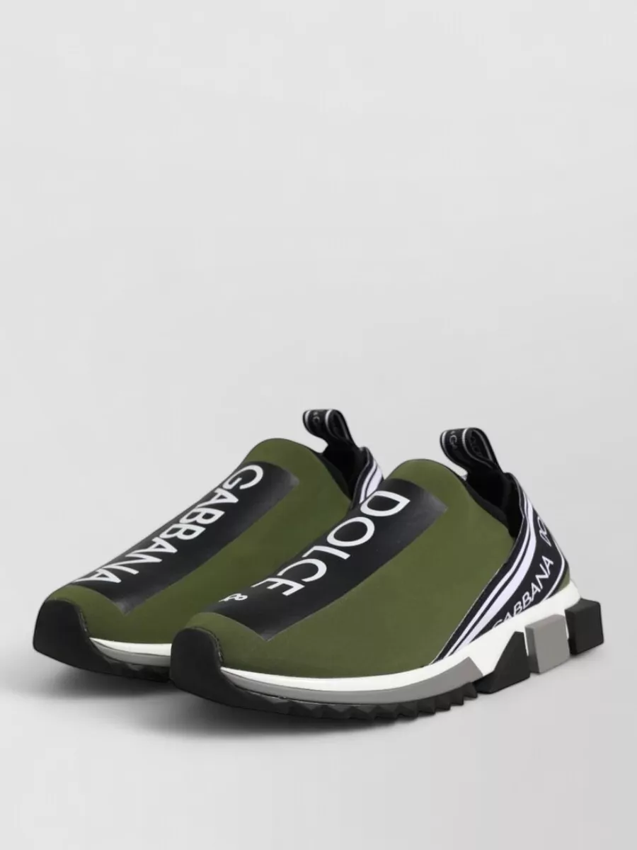 Dolce&Gabbana Neoprene Slip-On Sneakers