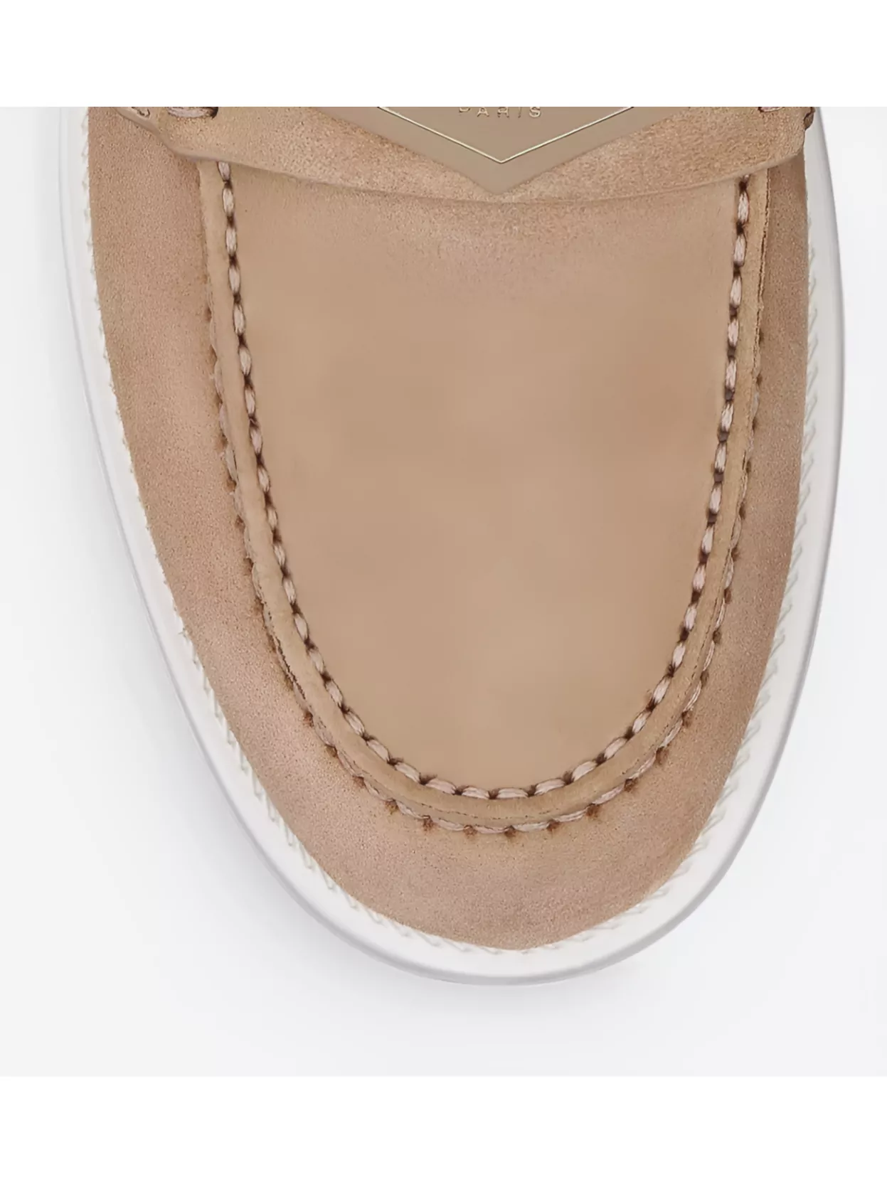 Christian Dior Stitched Detailing Contrast Sole Mules