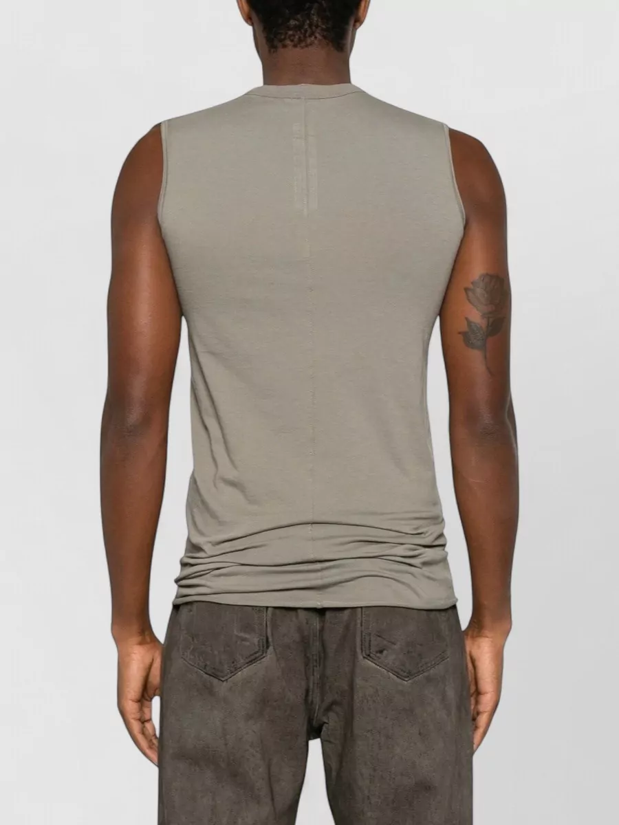 Rick Owens Cotton Slim-Fit Sleeveless Top