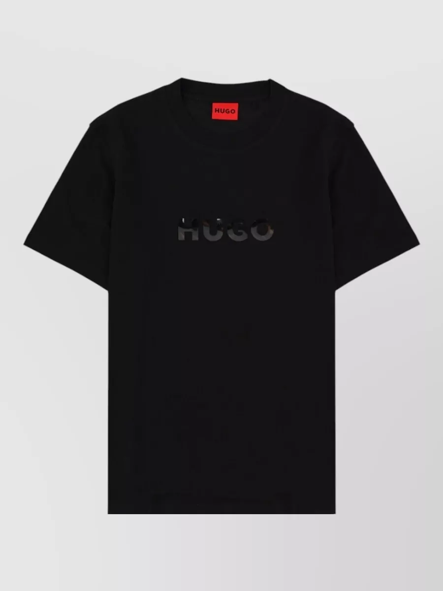 Hugo logo print t-shirt