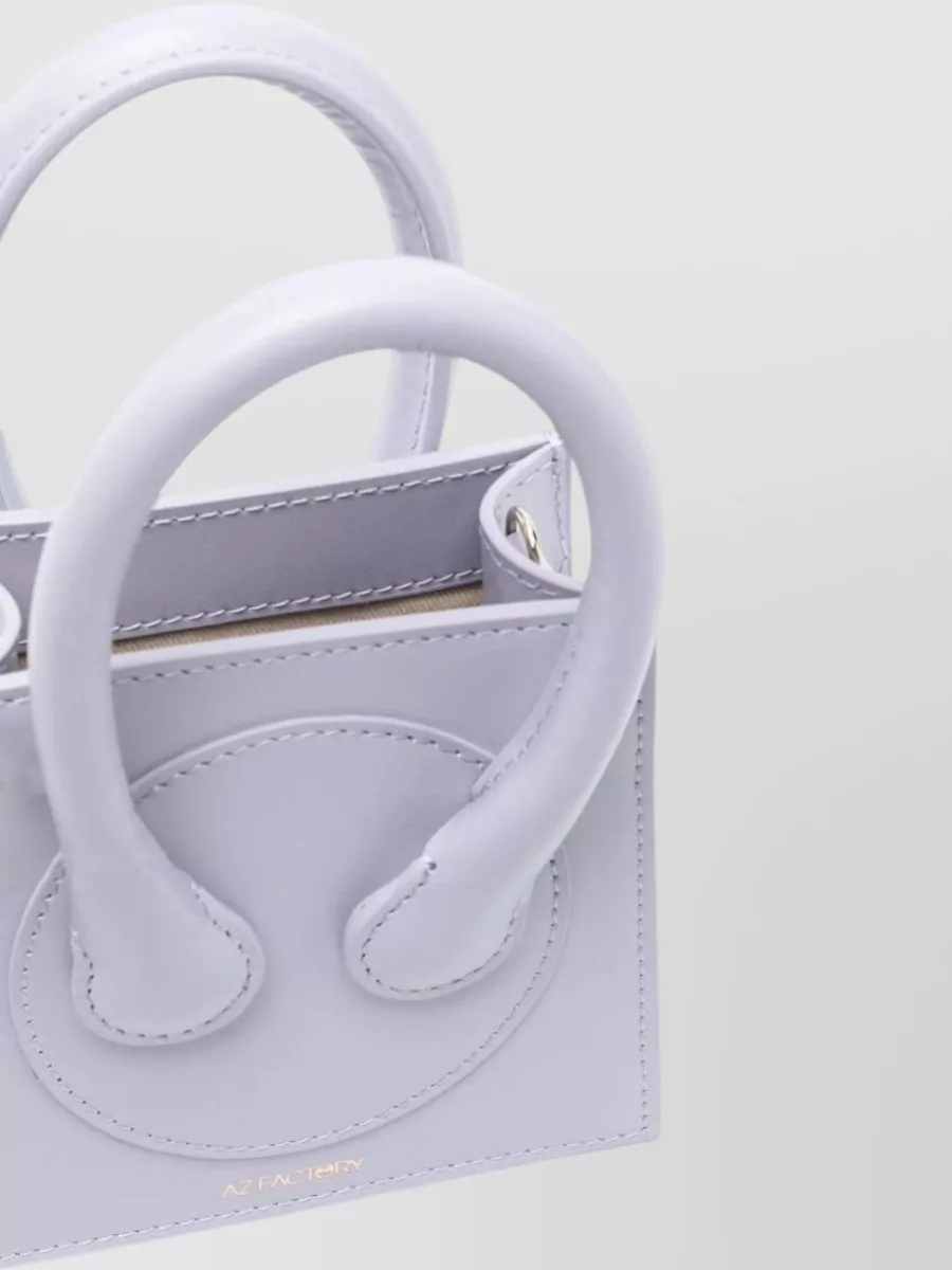Az Factory Leather Mini Clutch Bag