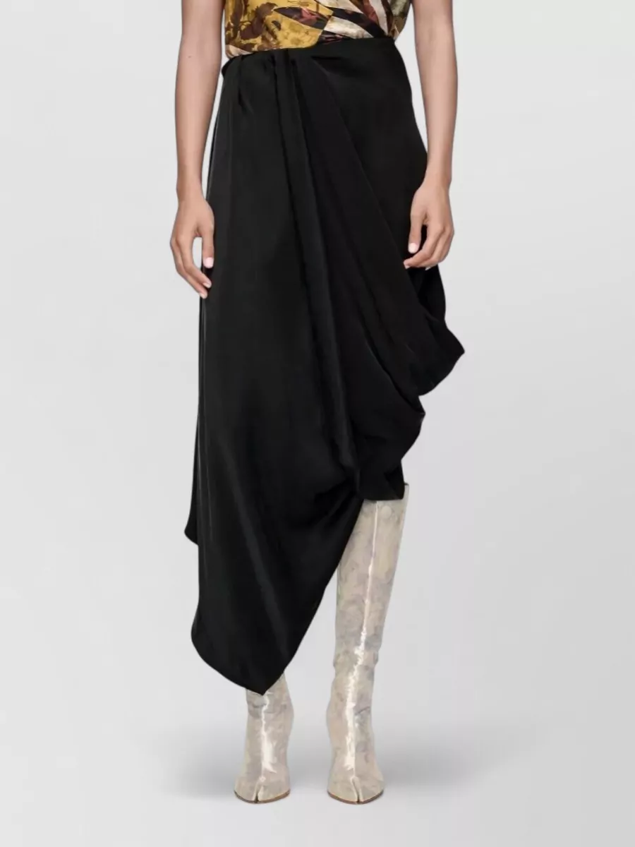 Maison Margiela Asymmetric Midi Skirt