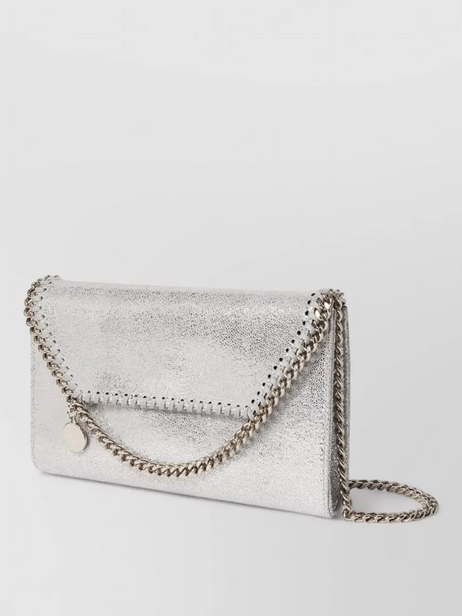 Stella Mccartney Chain Wallet Bag In Envelope Shape