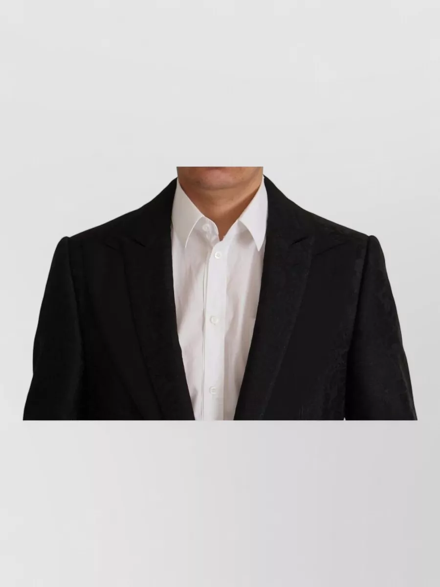 Dolce&Gabbana Slim-Fit Jacquard Tuxedo Suit
