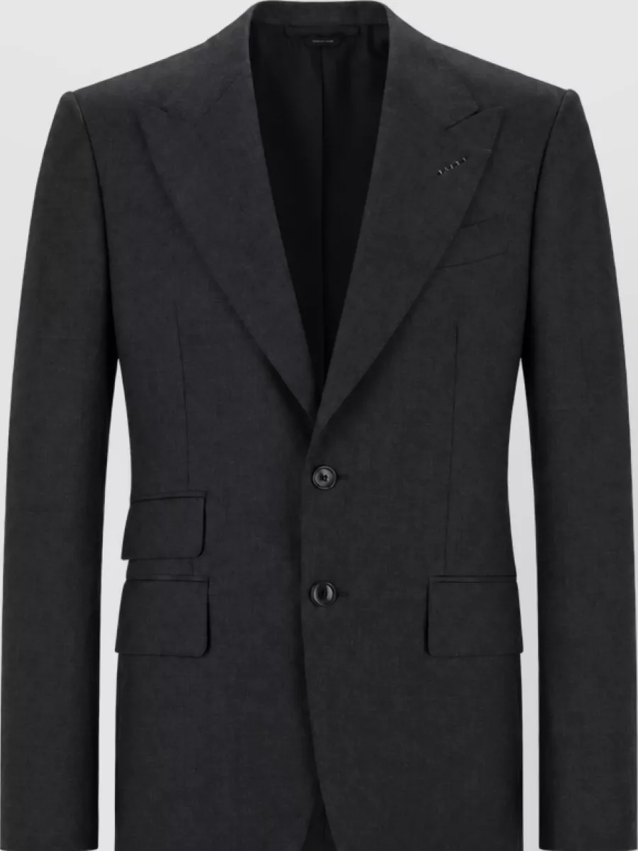 Tom Ford Wool Single-Breasted Coat