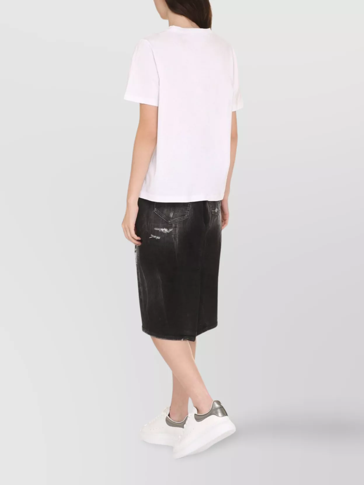 Dsquared2 Logo Crew Neck Cotton T-Shirt