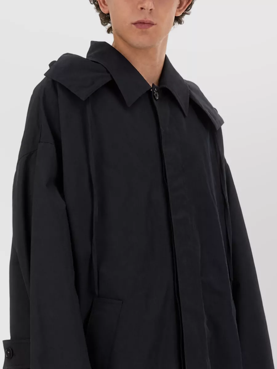 Bottega Veneta Hooded Trench Coat