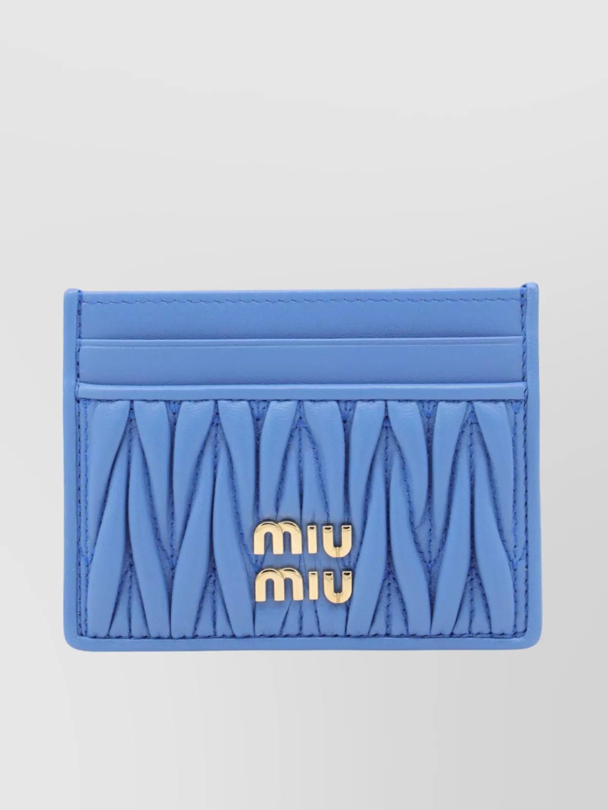 Miu Miu Ruched Leather Wallets And Cardholders
