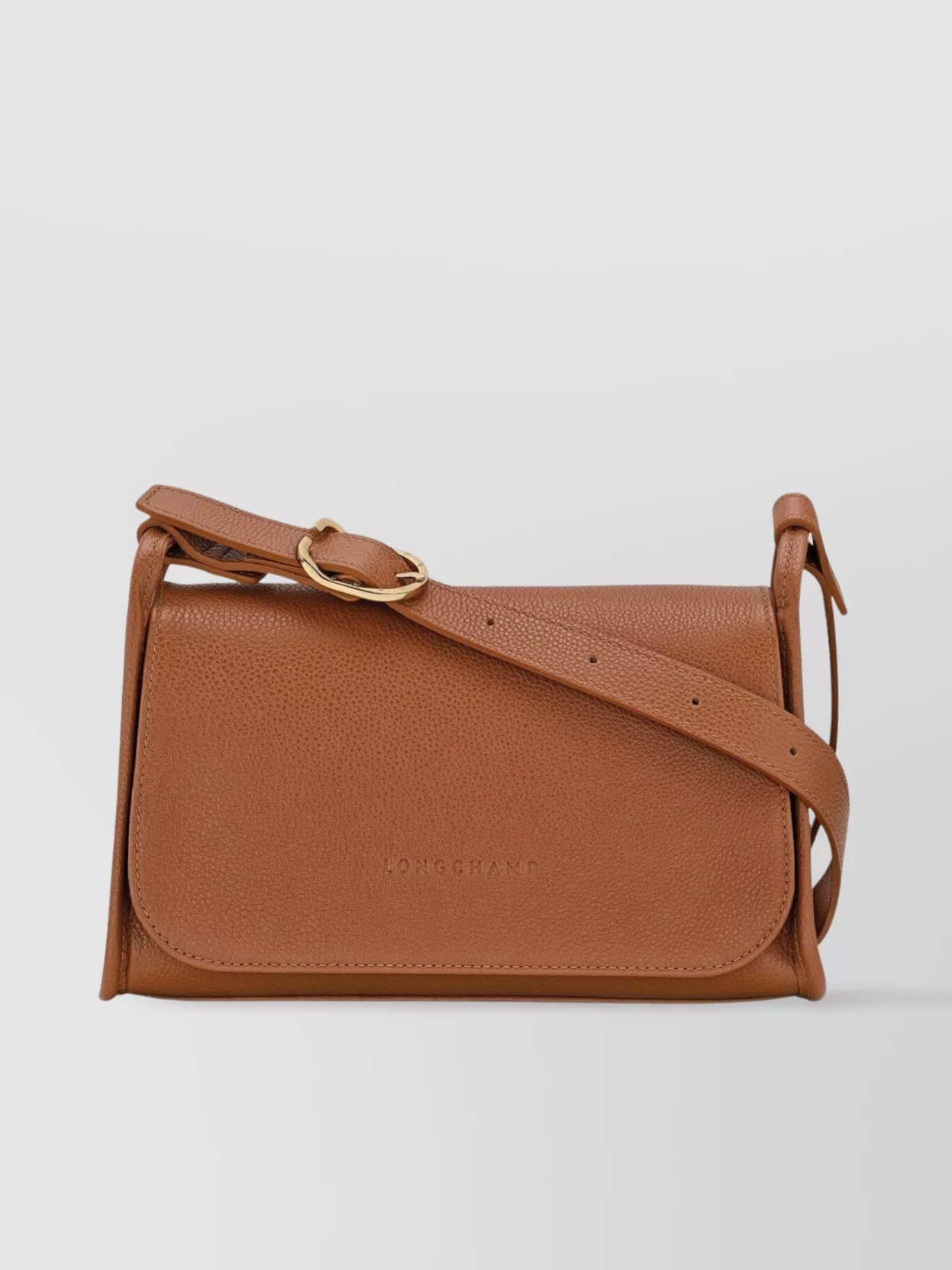 Longchamp Medium Foulonne Caramel Shoulder Bag