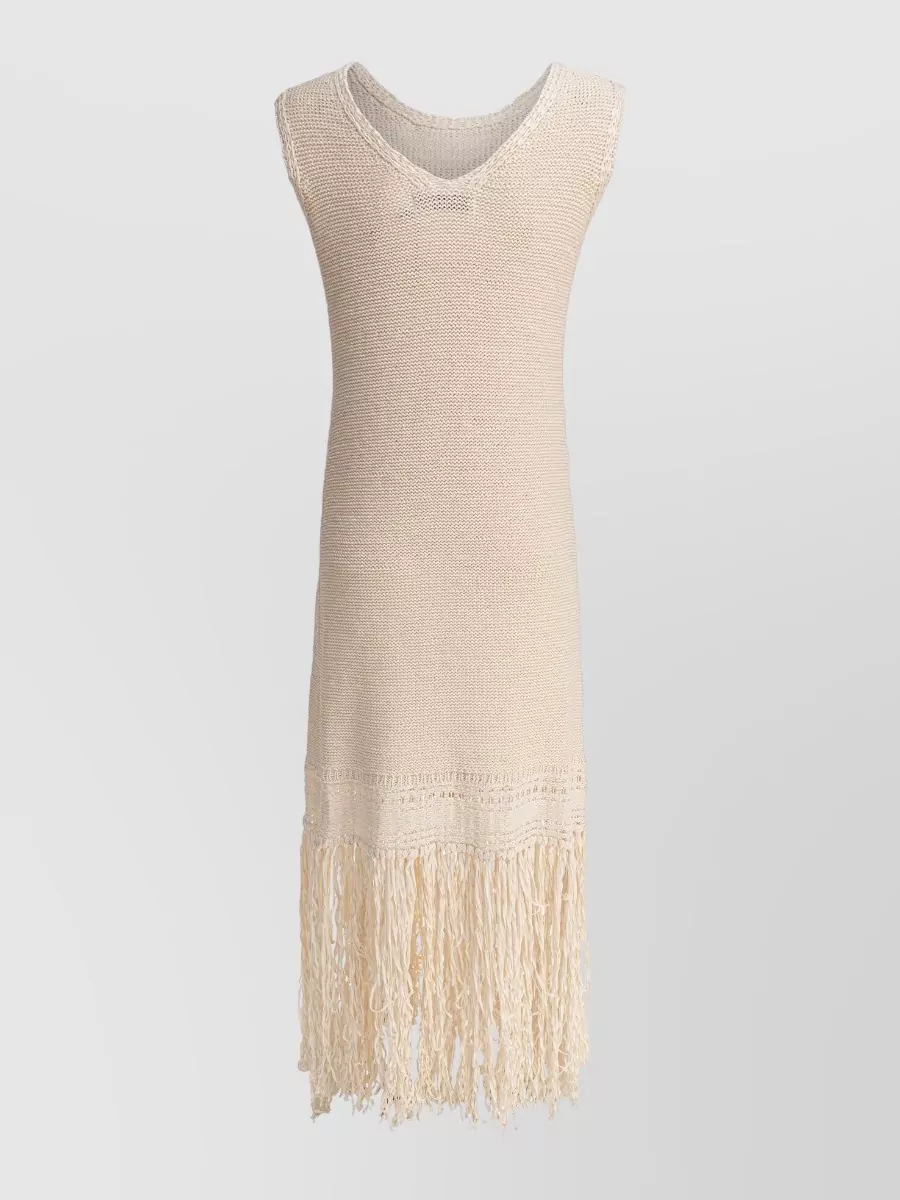 SANDBEIGE knitted dress