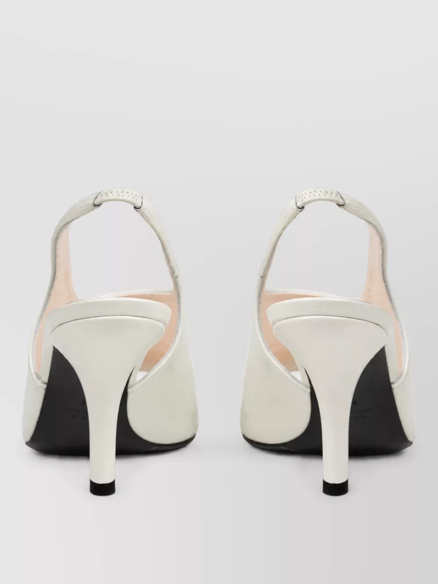 Totême Leather Slingback Mules