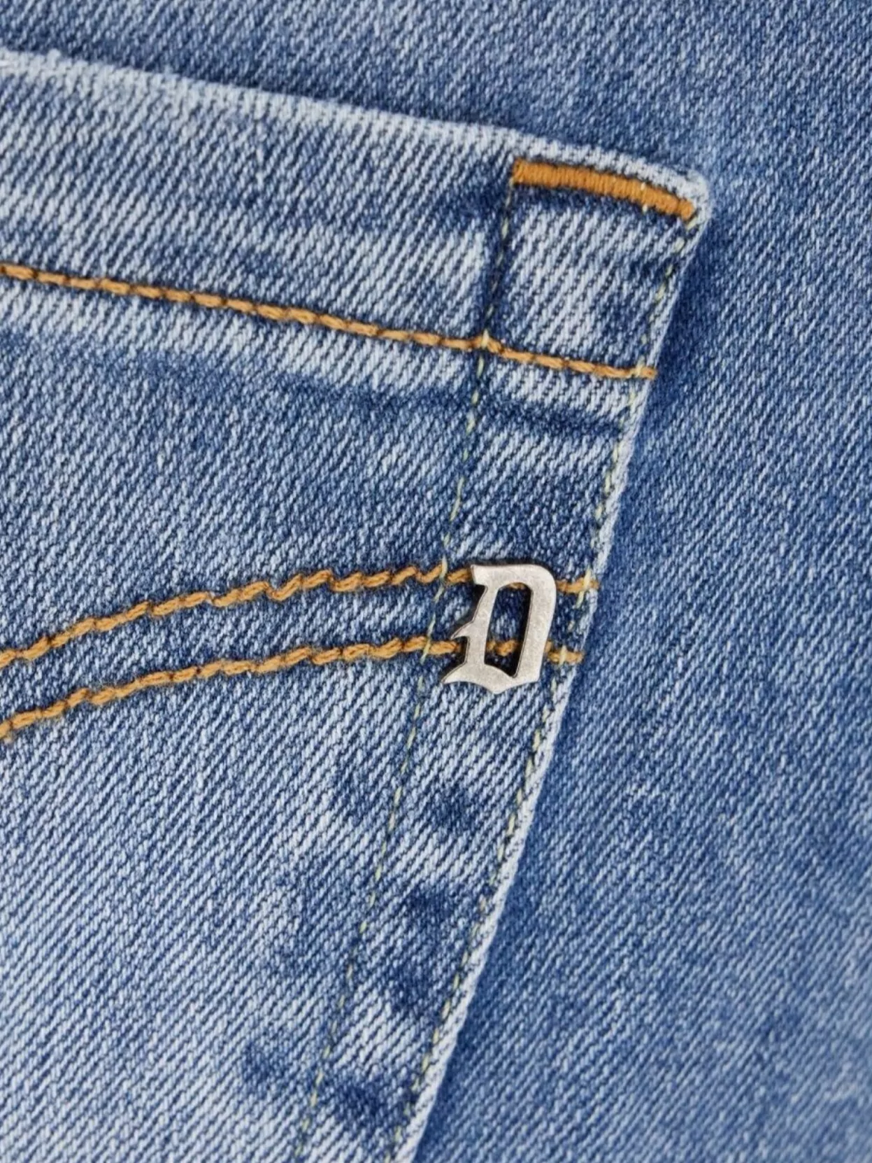 Dondup George Denim Skinny Jeans With Faded Wash