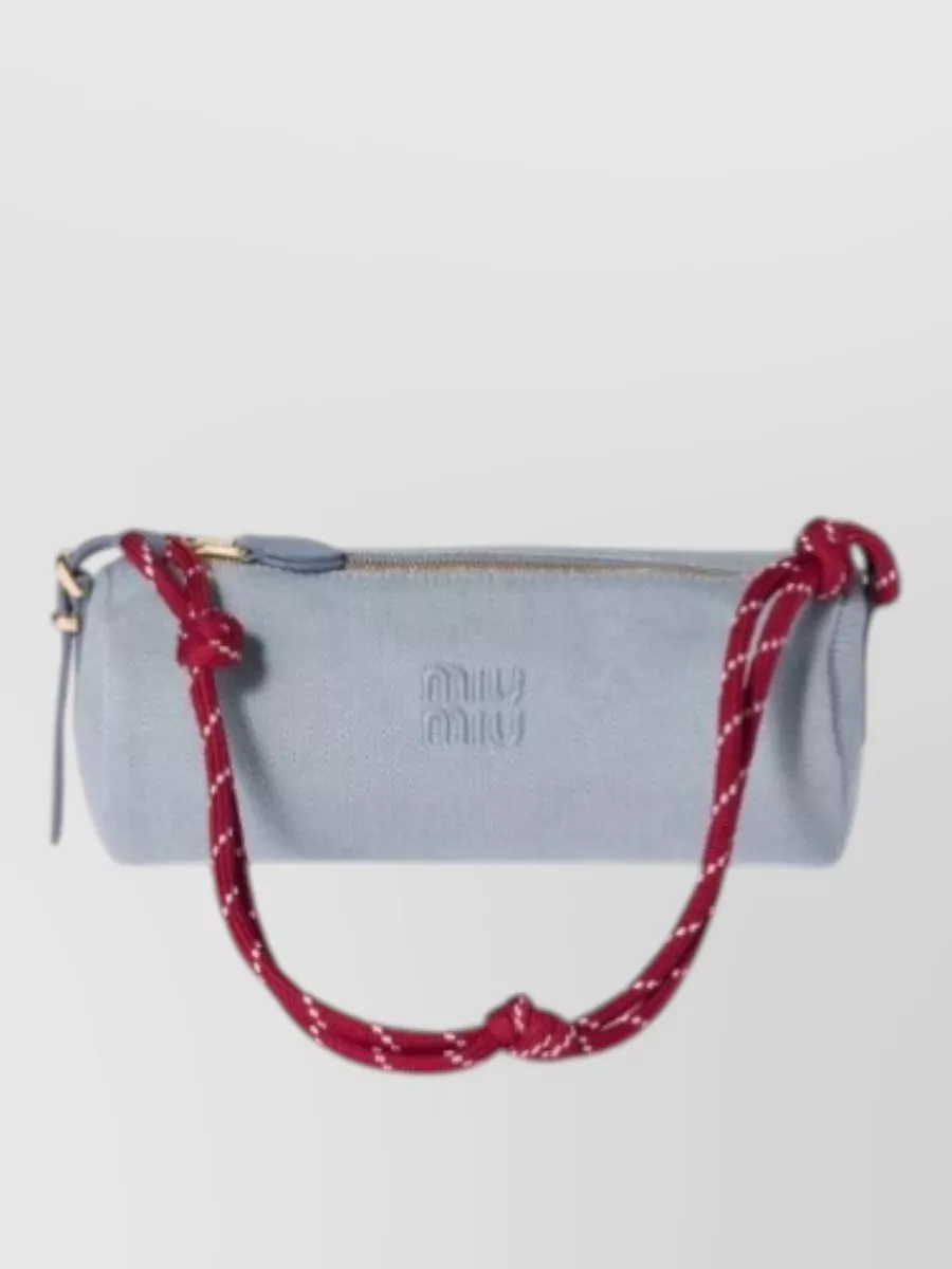 Miu Miu gabardine shoulder bag