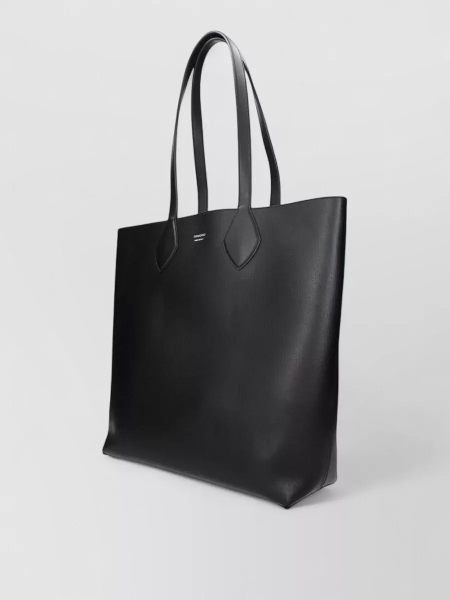 Ferragamo Leather Shoulder Bag