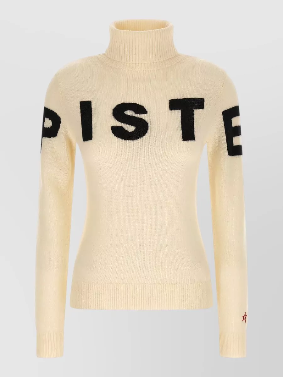 Perfect Moment wool jacquard turtleneck sweater
