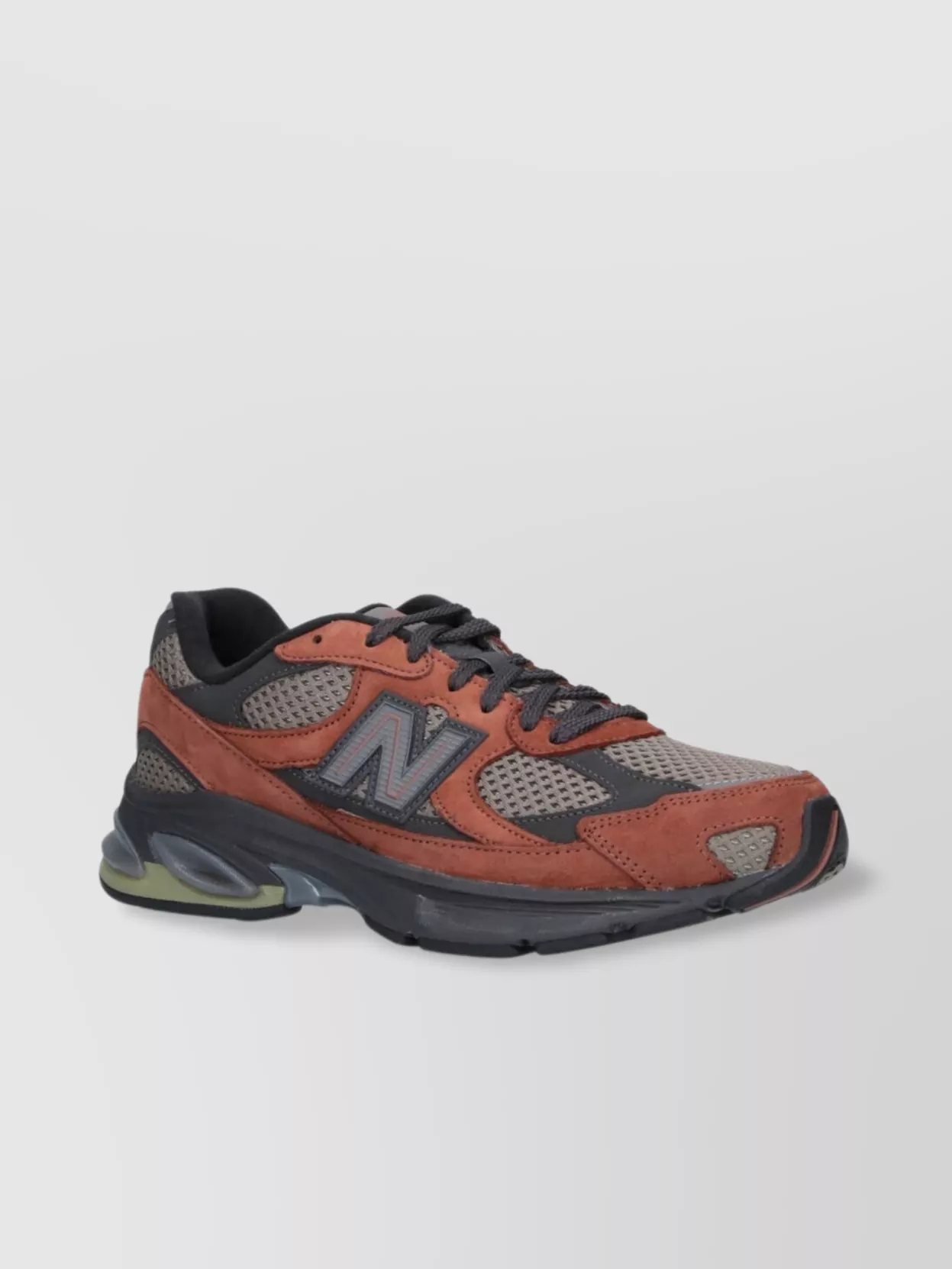 New Balance Low Top Sneakers With Mesh Panels And Rubber Outsole