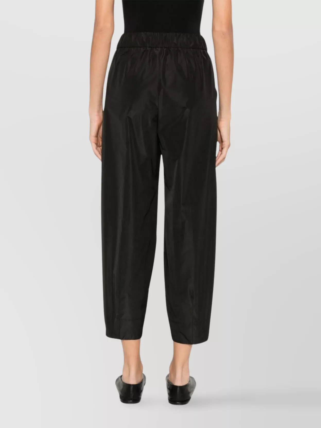 Herno Cropped Trousers Side Pockets