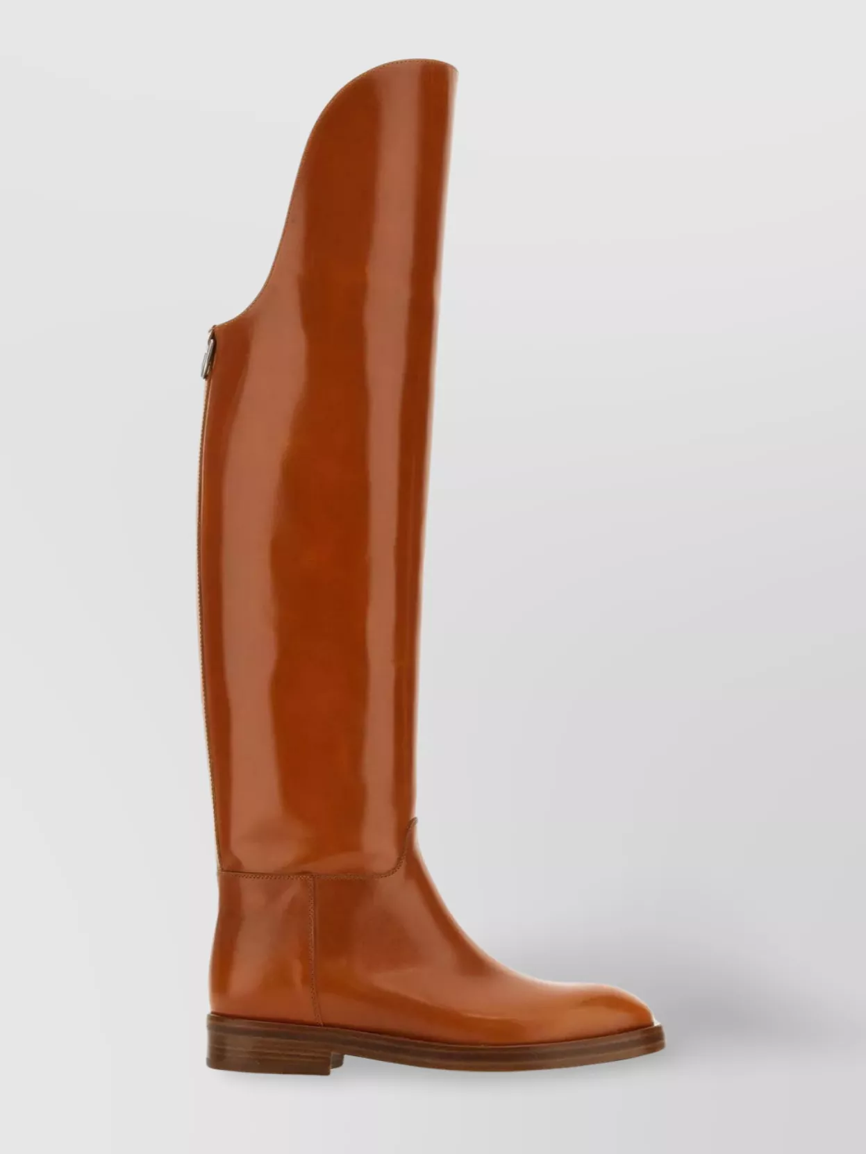 Durazzi Calf Leather Equestran Boots D-Ring Detail