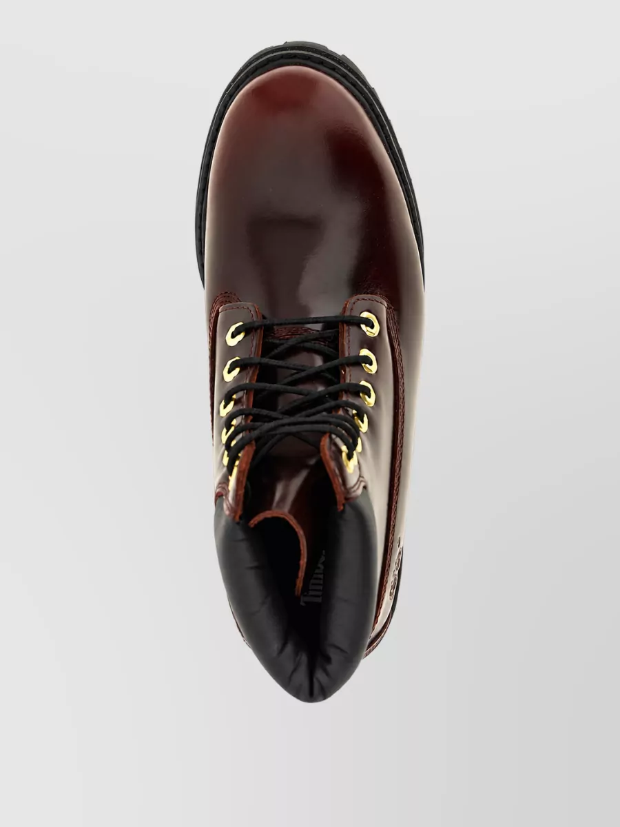 Timberland Leather Heritage Lace-Up Ankle Boots