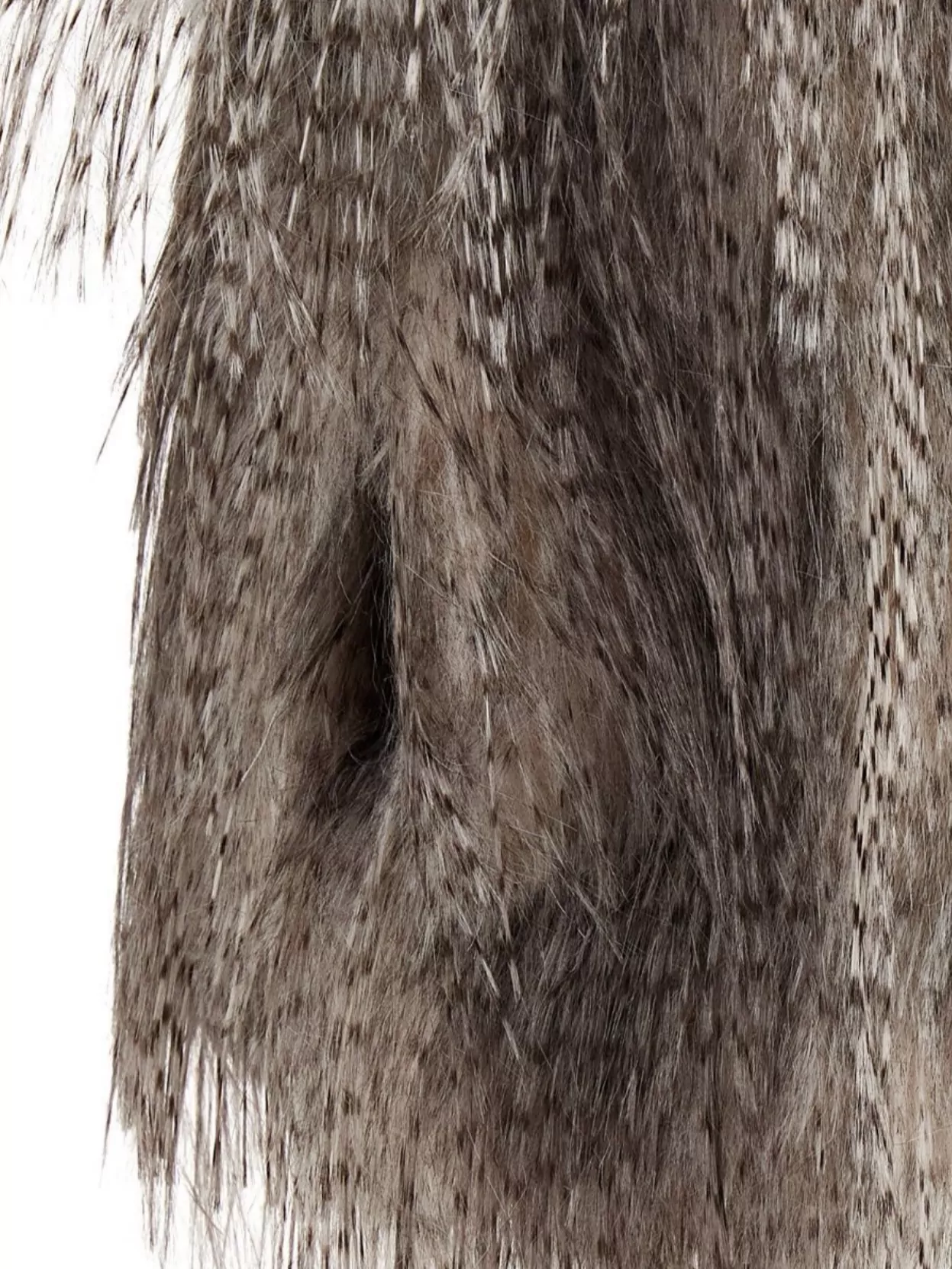 Giuseppe Di Morabito Long Hair Faux Fur Jacket