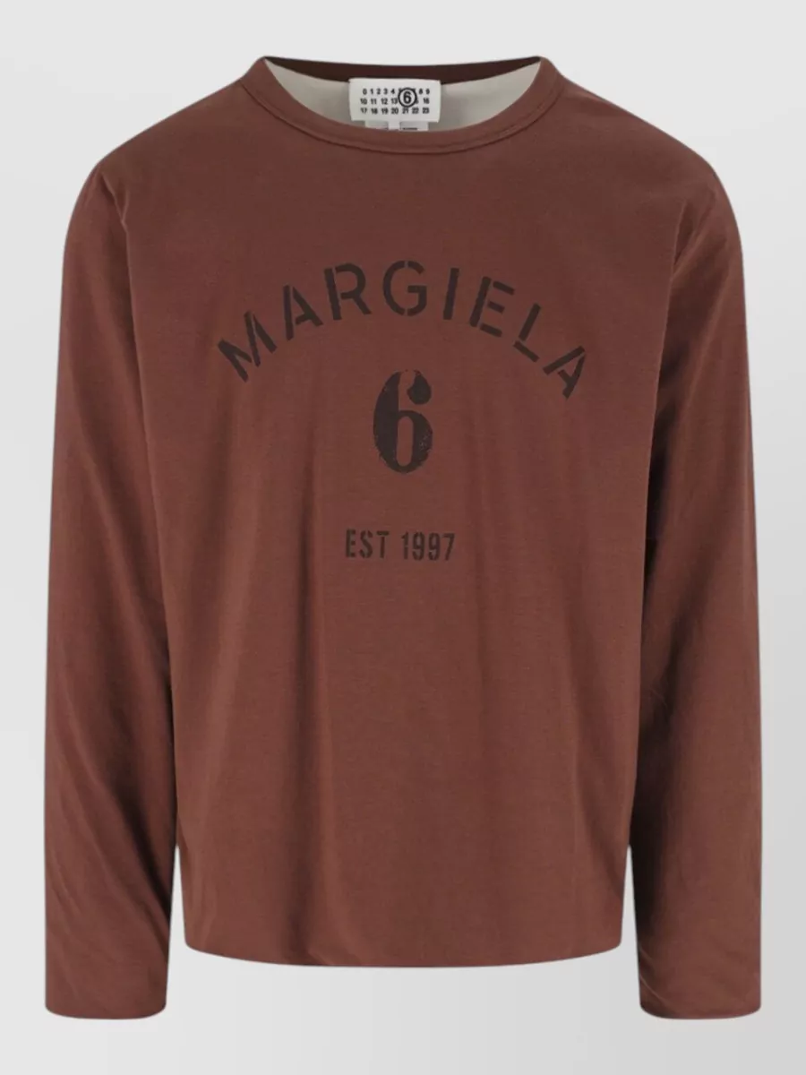 Mm6 Maison Margiela short-sleeve sweatshirt