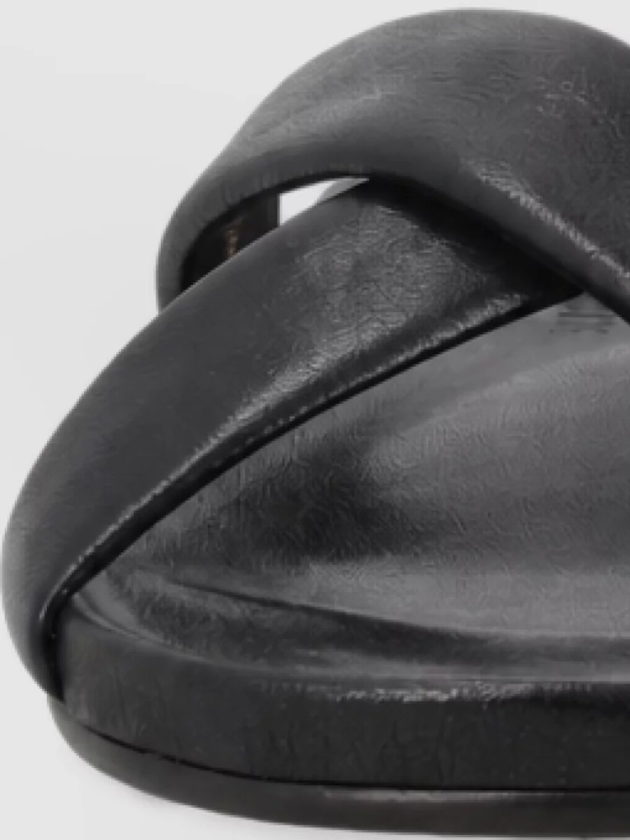 Saint Laurent leather slides