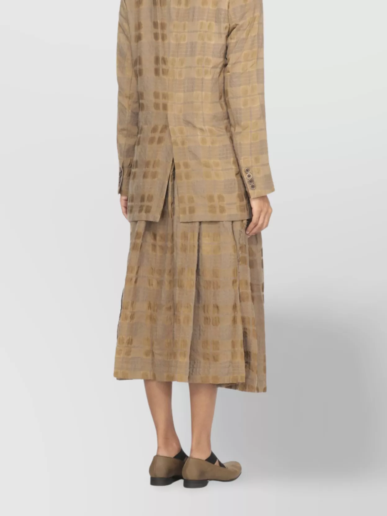 Uma Wang Tailored Blazer With Back Vent And Pockets