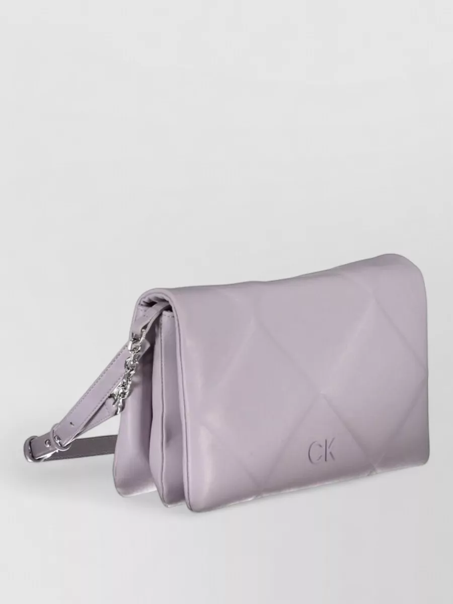 Calvin Klein Quilted Clutch Bag