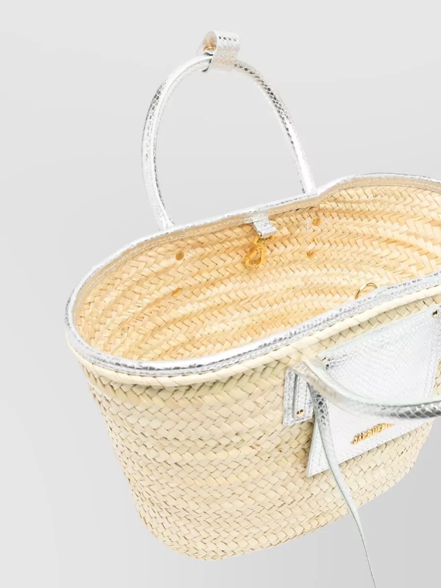 Jacquemus Na Straw Beach Bag