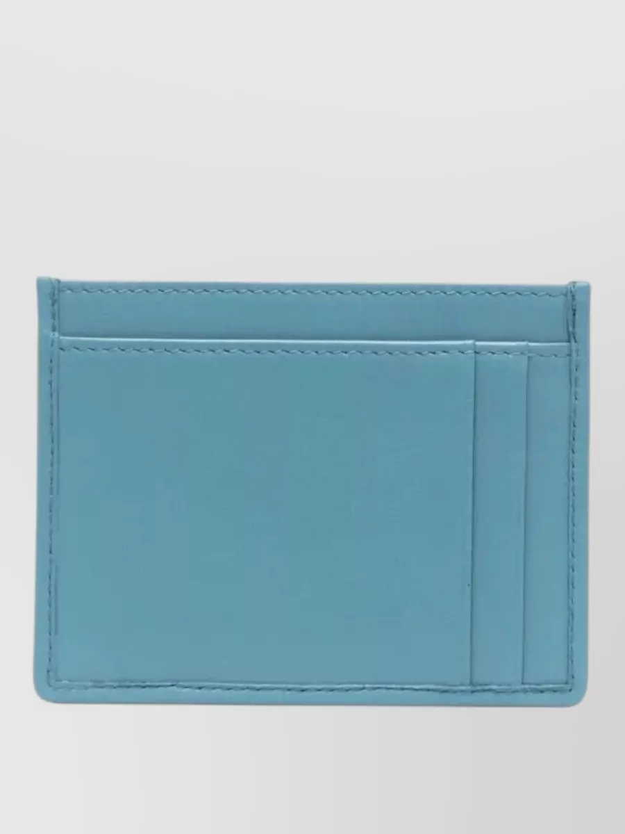 Miu Miu Nappa Leather Card Holder Quilted Design