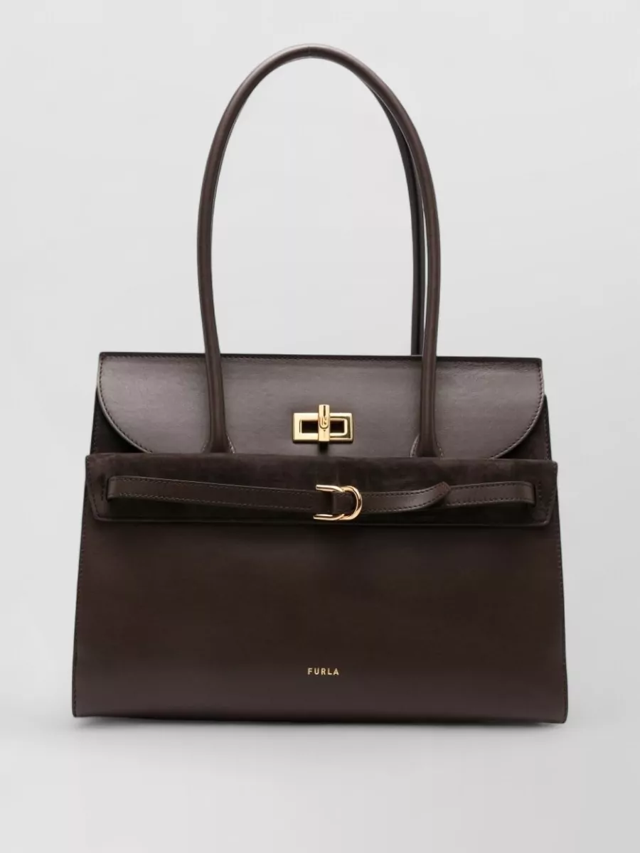 Furla 1927 leather shoulder bag