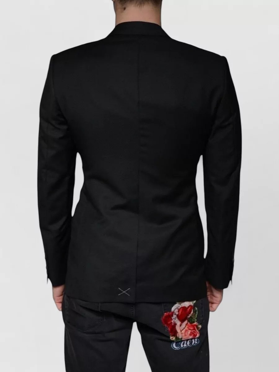 Dolce&Gabbana Virgin Wool Single-Breasted Blazer