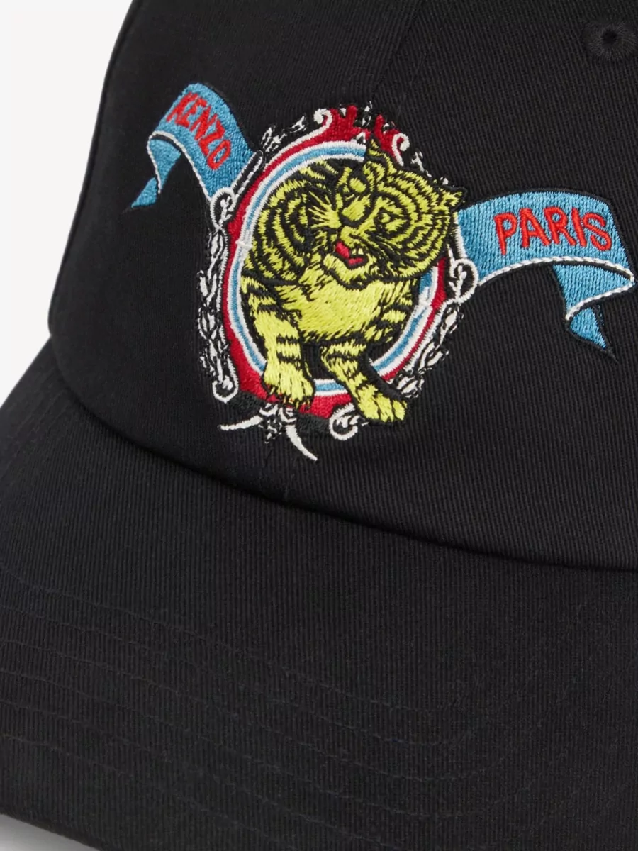 Kenzo Embroidered Cotton Baseball Cap