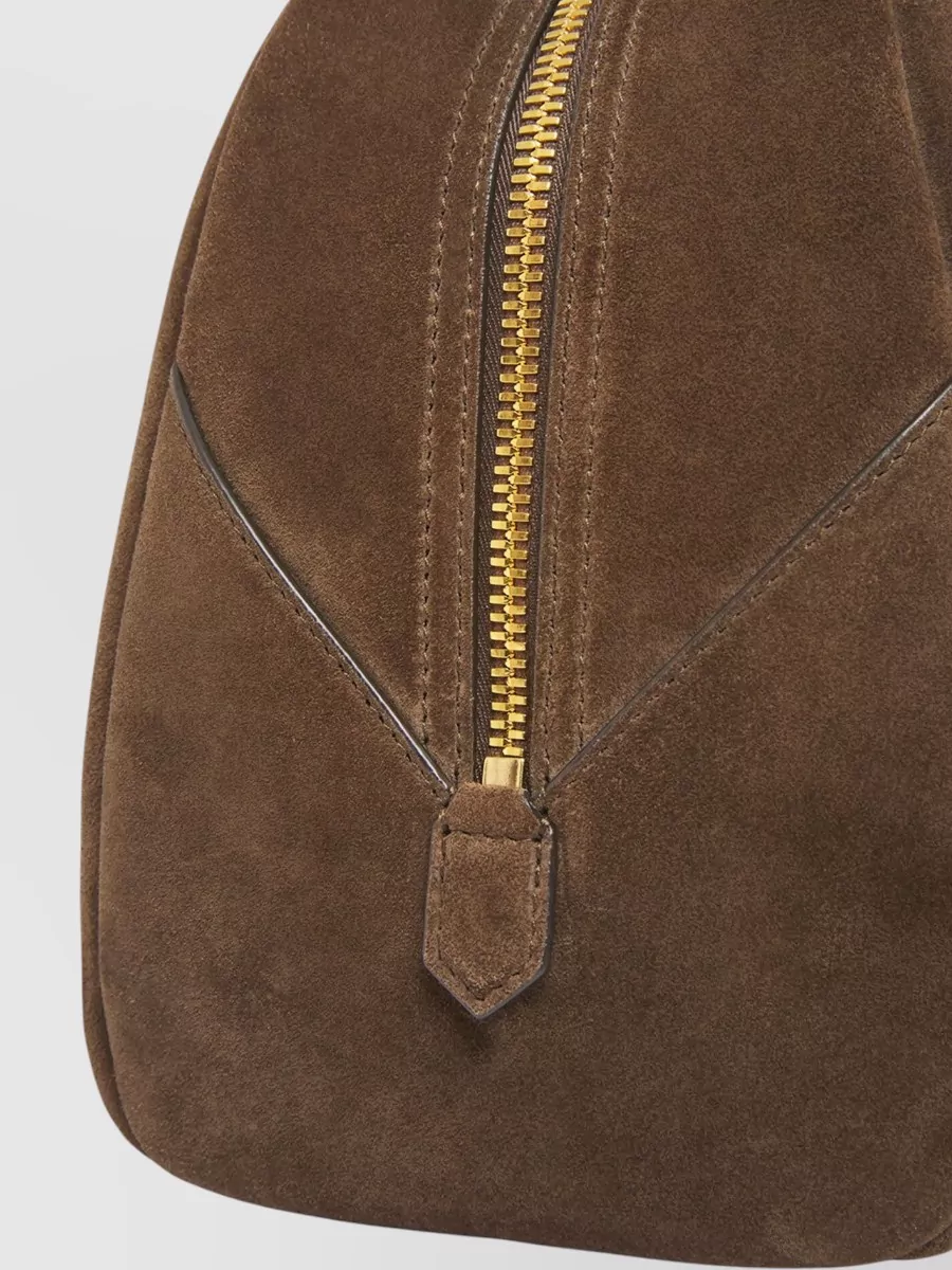 Givenchy Antigona East West Soft Medium Suede Shoulder Bag