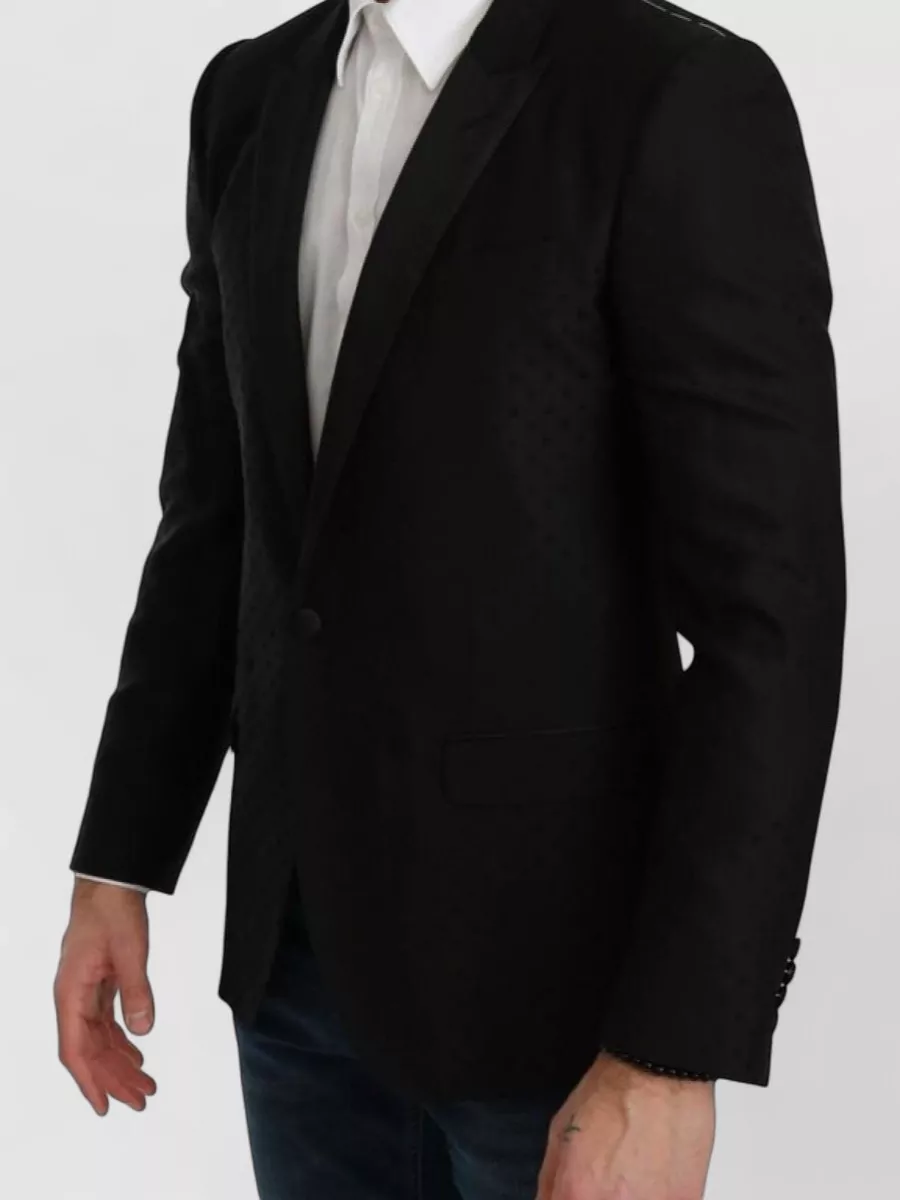 Dolce&Gabbana Virgin Wool Slim-Fit Blazer