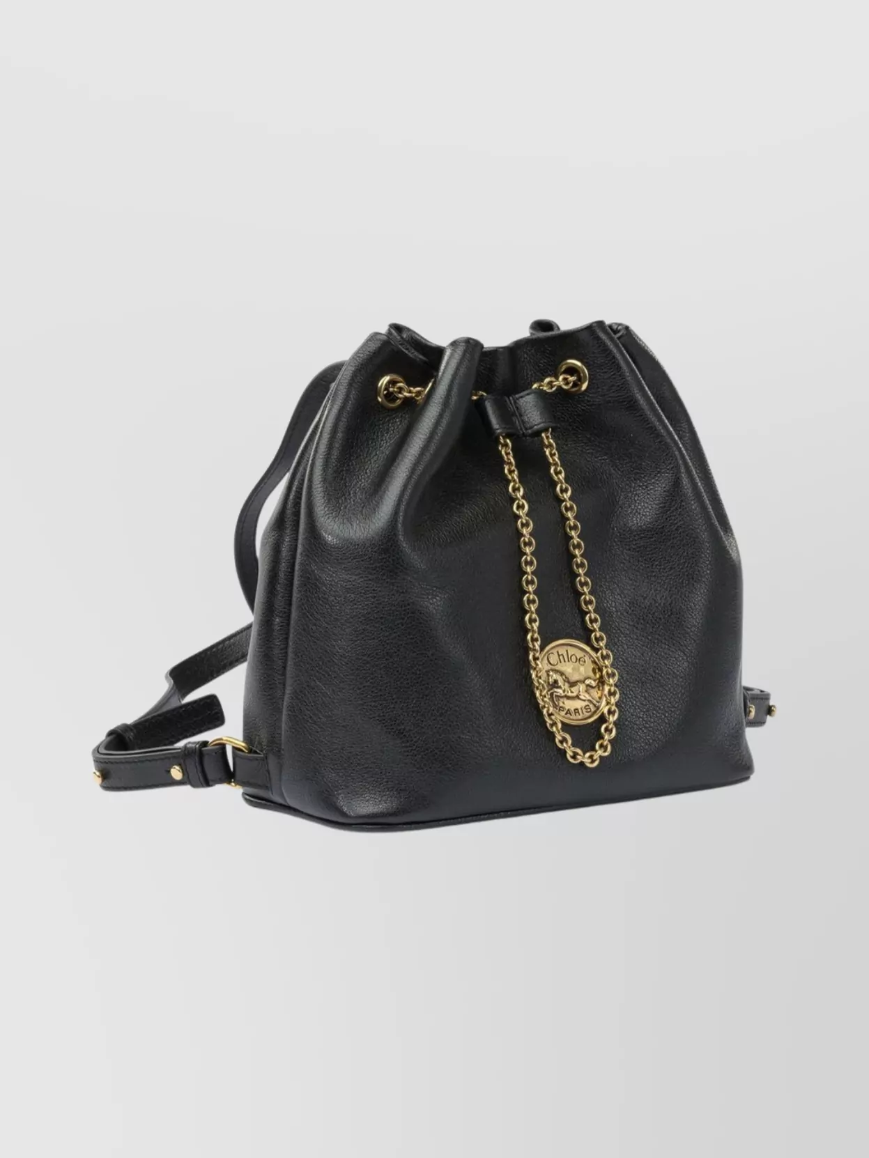Chloé Chain Detail Backpack Adjustable Straps