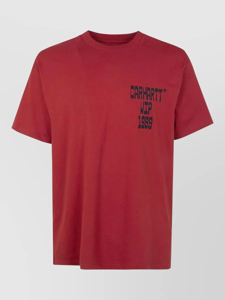 Carhartt Wip Organic Cotton Blocks Graphic Crew Neck T-Shirt