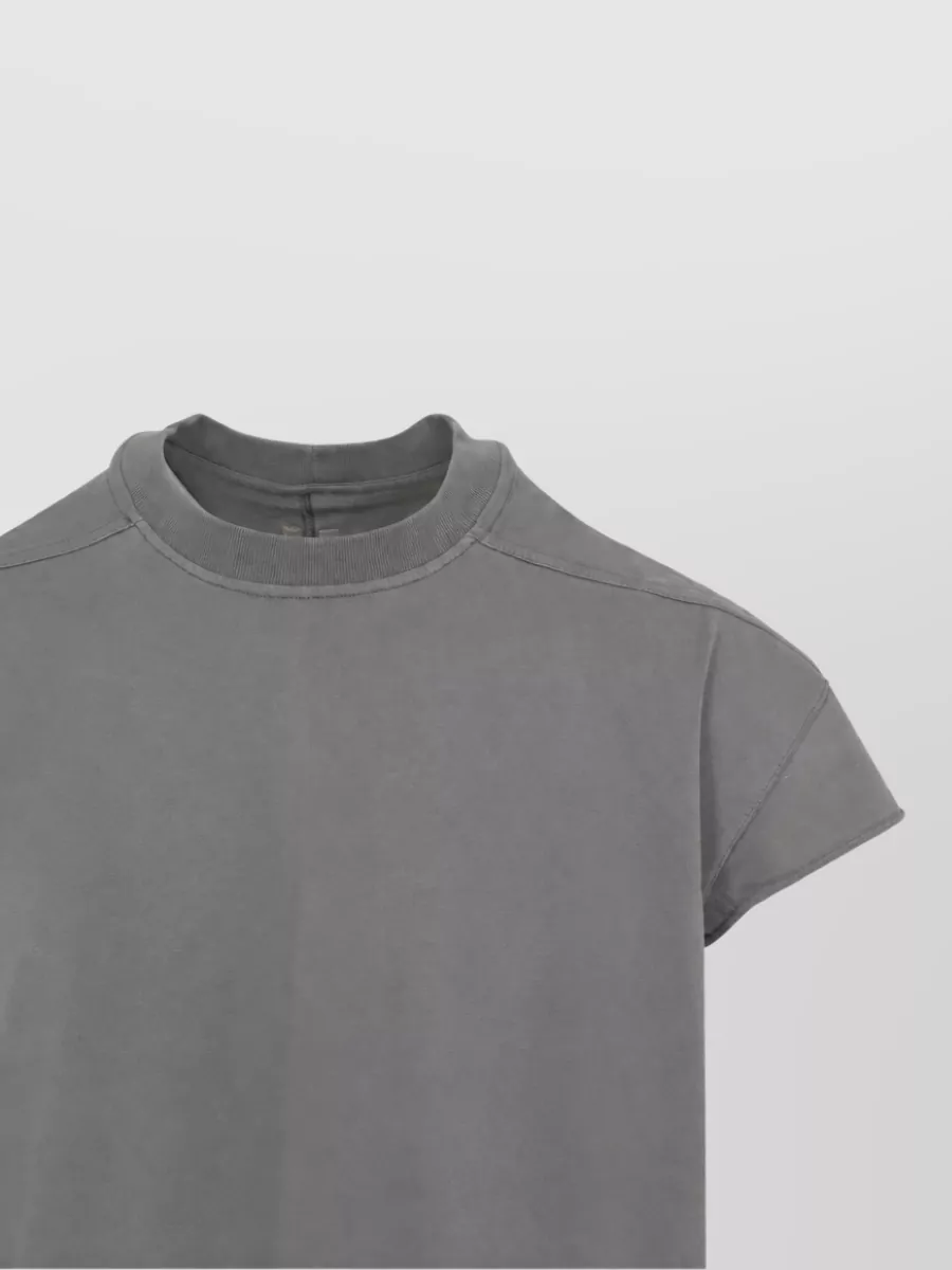 Rick Owens Drkshdw Cotton Oversized Short-Sleeve T-Shirt