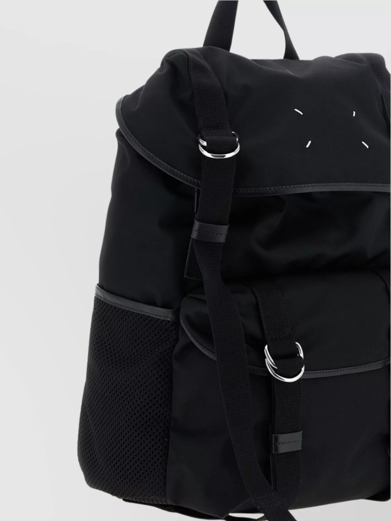Maison Margiela 'Mesh Detailed Flap Backpack'