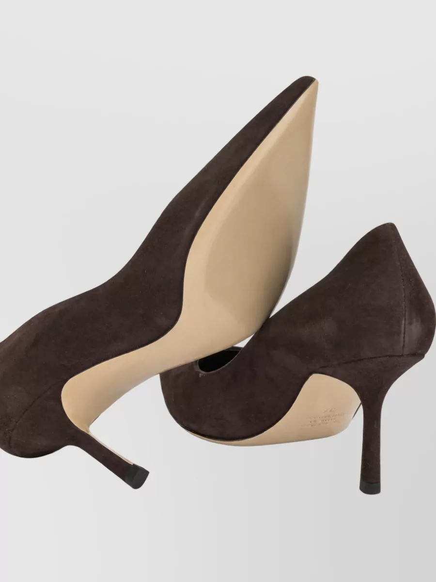 Ninalilou Suede Leather Pumps
