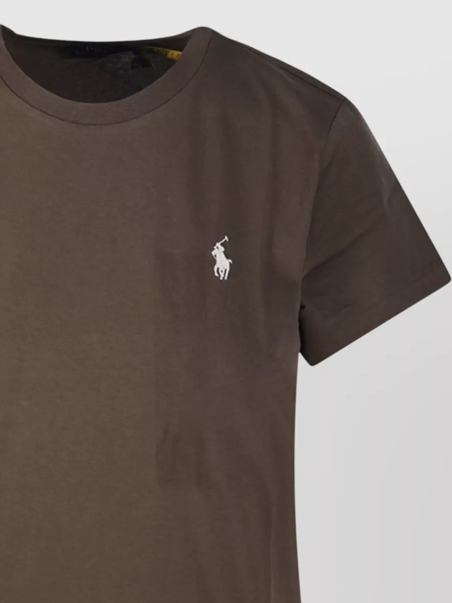 Ralph Lauren Short Sleeve Crew Neck Cotton Top