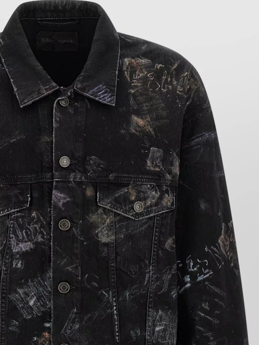 Balenciaga Oversized Denim Jacket