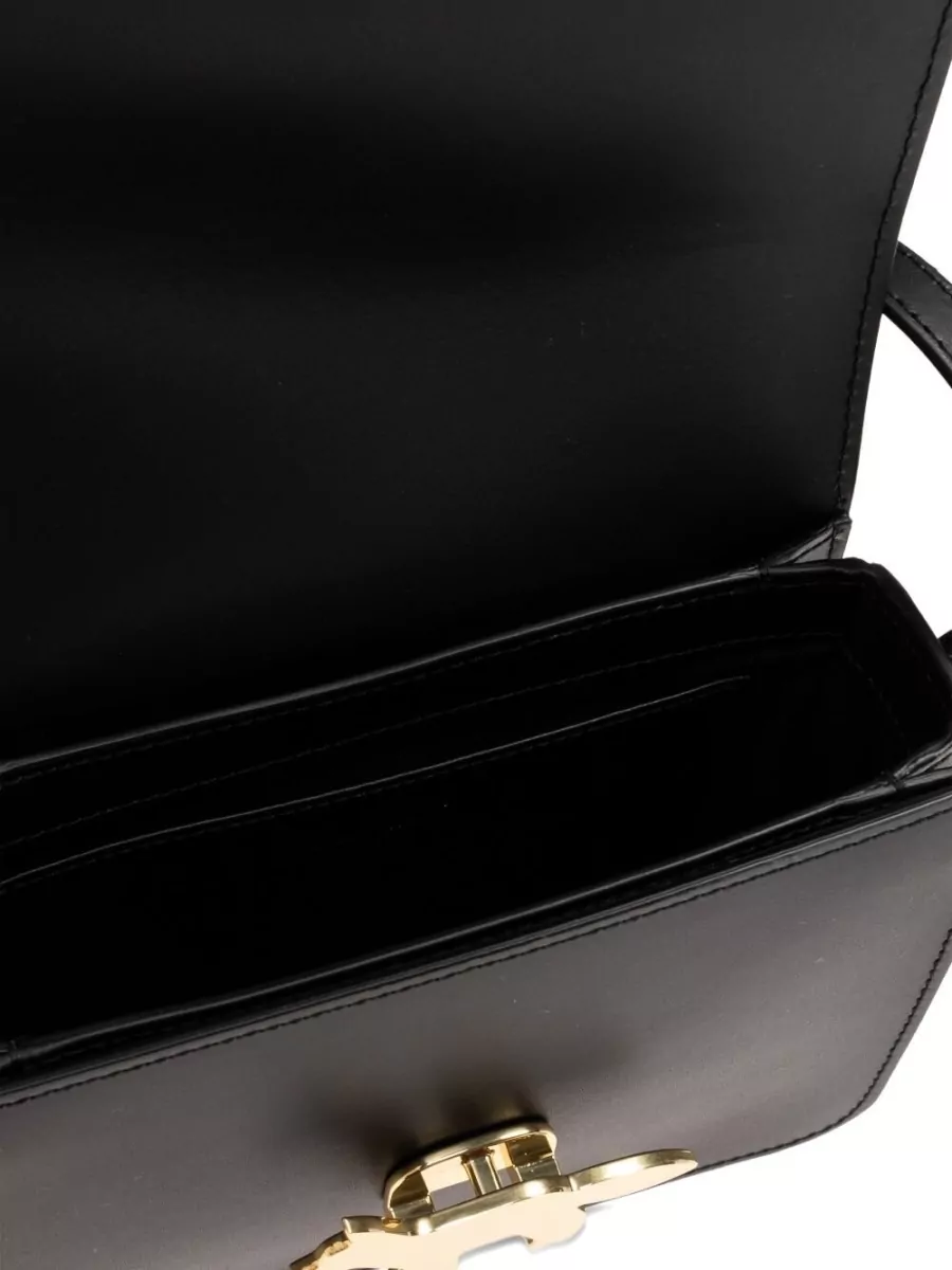 Maison Kitsuné Leather Crossbody Bag