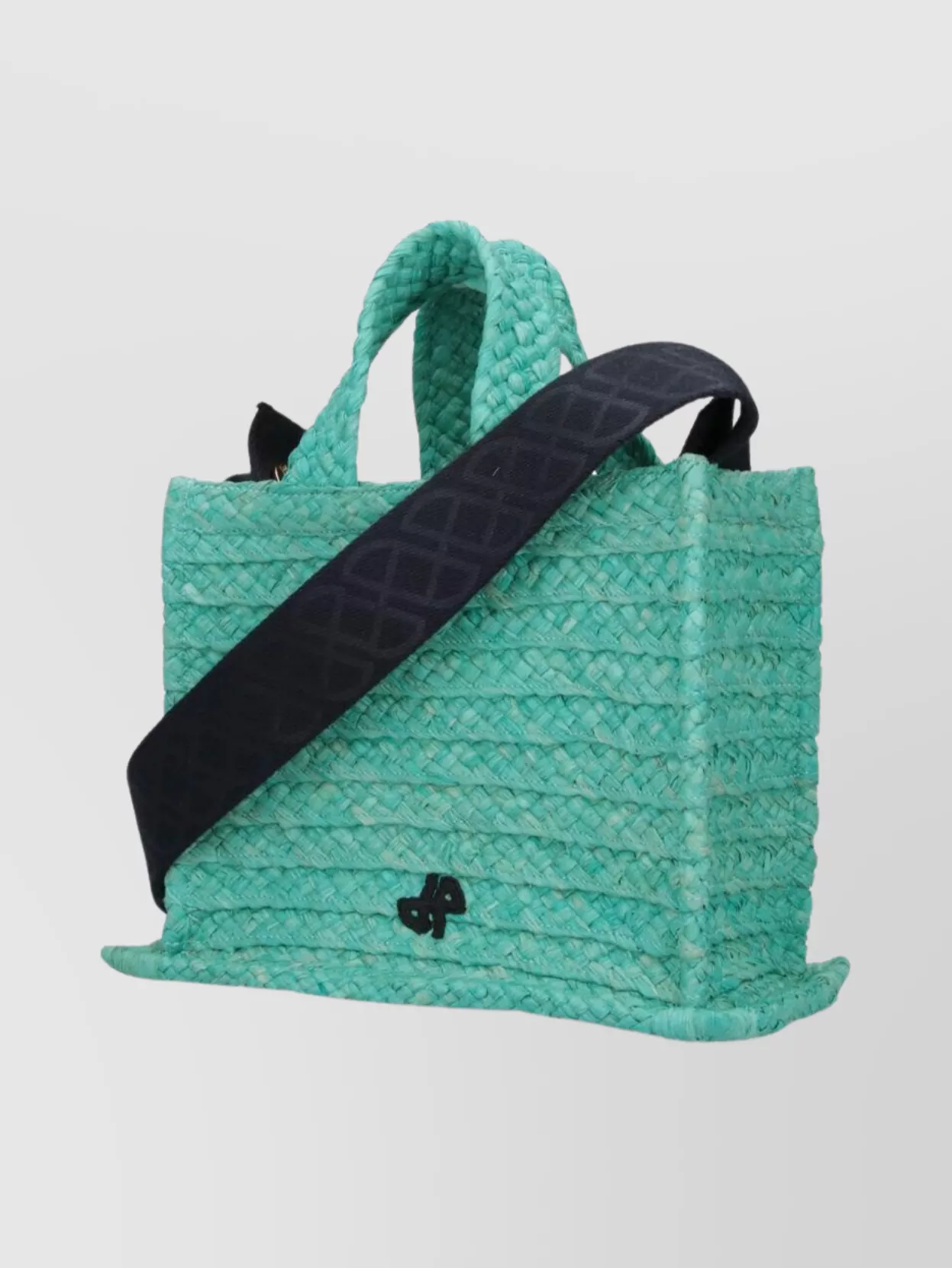 Patou Braided Tote Bag Detachable Strap