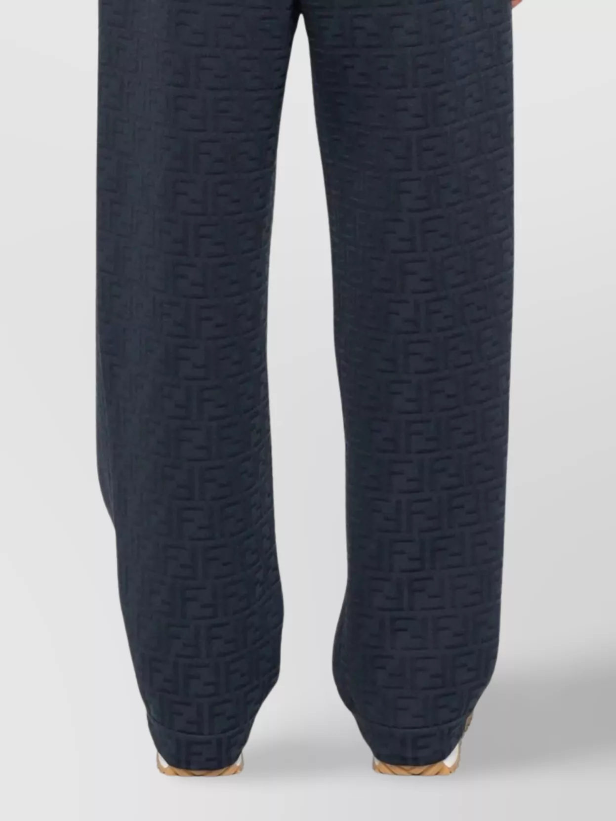 Fendi Textured Pattern Relaxed Fit Jogging Pants