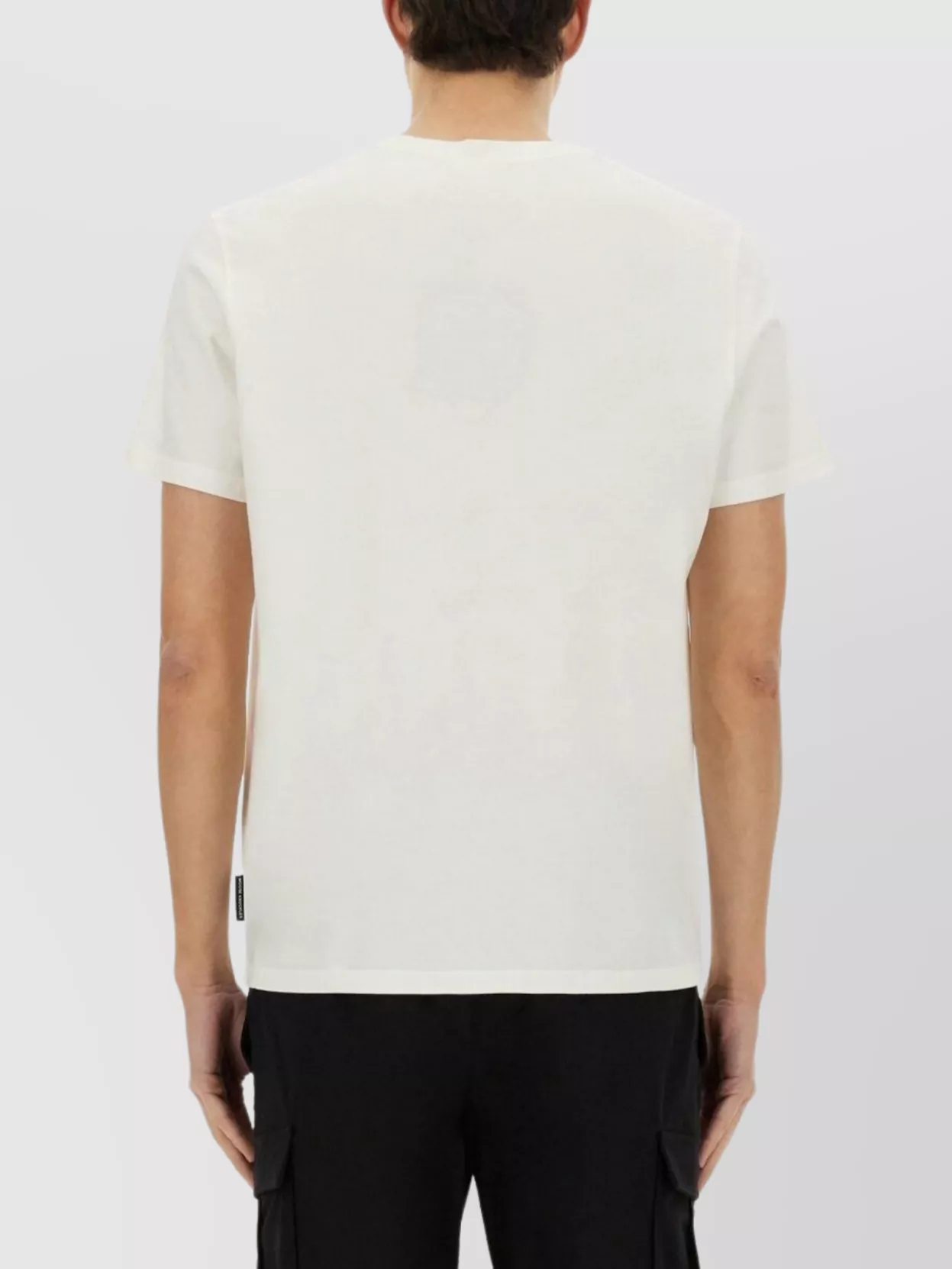 Moose Knuckles "Duluth" Crew Neck Plain T-Shirt